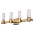 thumbnail image 2 of Maxim 22414SWNAB Contessa 4-Light Bathroom Vanity, Natural Aged Brass, 2 of 5