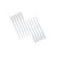 thumbnail image 4 of Juego de cuentagotas de plástico desechable de 5 ml, pipetas graduadas de transferencia, cuentagotas desechable para laboratorio, arte de bricolaje (400 unidades) XianweiShao 1327533092647, 4 of 5