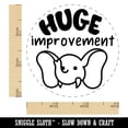 thumbnail image 2 of Huge Improvement Elephant Teacher Student Self-Inking Rubber Stamp Ink Stamper - Purple Ink - Small 3/4 Inch, 2 of 7