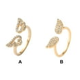 thumbnail image 3 of Guardurnaity Anillo Ajustable Abierto 18K Anillos Chapados En Oro Joyería De Boda Regalos Tipo 1 Tipo 1 20Conjunto, 3 of 6