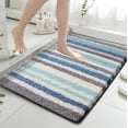 thumbnail image 6 of Dvumao Kitchen Rugs, Concise Colorful Striped Faux Pashm Floor Mat Bathroom Sink Area Skidproof Mat Living Room Entryway Doormat, Women Gifts, 6 of 6