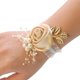 thumbnail image 1 of 1 Uds. Ramillete de flores para muñeca con perlas para novia, dama de honor, novio, boutonniere, decoración para fiesta de boda, 1 of 4