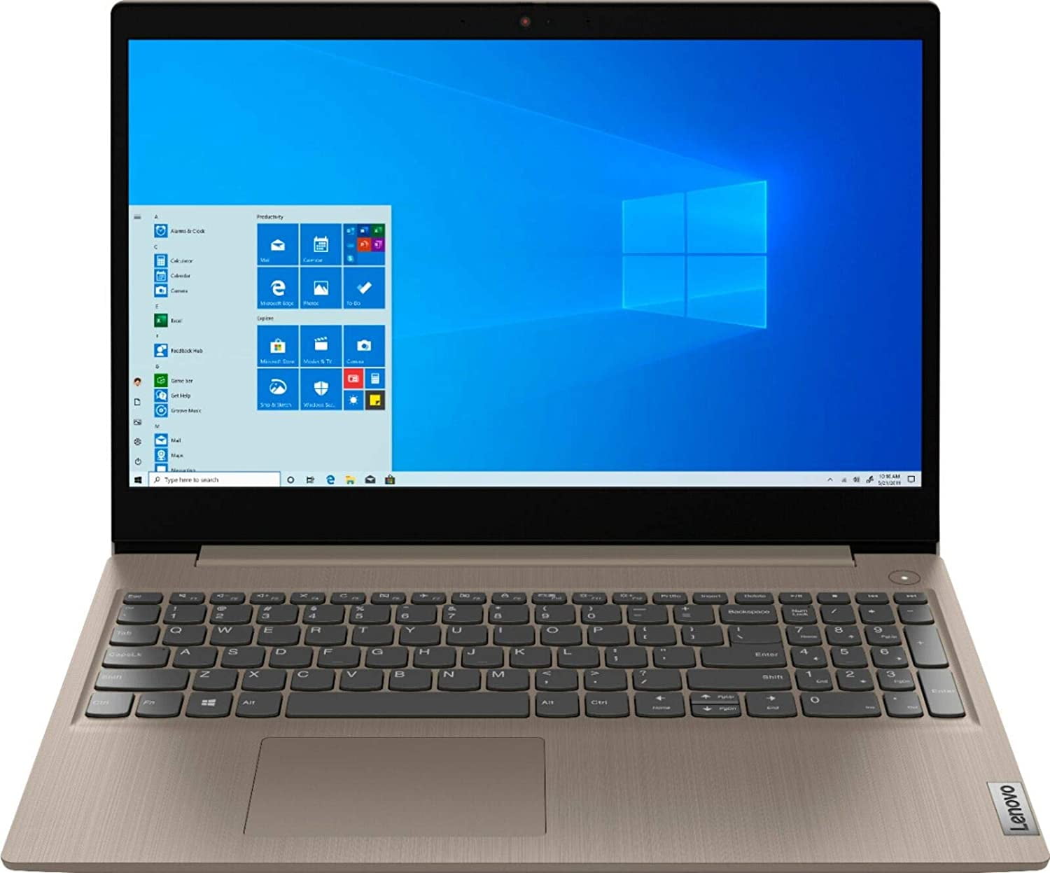 Photo 1 of Lenovo IdeaPad 3 15.6 HD Touchscreen Anti-glare LED-Backlit Laptop, Intel Quad Core i5-1035G1, 12GB DDR4, 1TB HDD, 4-in-1 Card Reader, Webcam, Bluetooth, Wi-Fi 6, HDMI, Windows 10