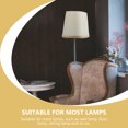 thumbnail image 2 of RUNROTOO modern lampshade Lampshade White Home Users 1Pc, 2 of 8