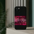 thumbnail image 4 of DistinctInk Tough Case for Apple iPhone 13 (6.1" Screen), Compatible with MagSafe Charging - Looking To Make Miracle, 4 of 6