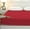 Burgundy Solid, variant on EASY BEDDING Full Size Fitted Sheet 1 Piece Only, 100% Egyptian Cotton, 1000 TC, Fits up to 14 Inches Deep Pocket Bottom Sheet-Black Stripe