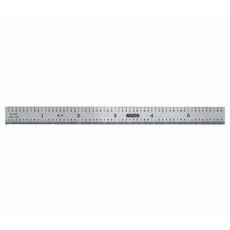 General Tools 616 Flexible Precision Rule, 6", Stainless Steel