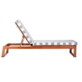 thumbnail image 5 of SAFAVIEH Outdoor Collection Solano Chaise Sunlounger Natural/Grey, 5 of 13