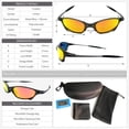 thumbnail image 4 of Cyclops X-Juliets Metal Frame Polarized UV400 Fire Iridium Sunglasses, 4 of 4