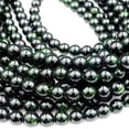 thumbnail image 2 of K-KED AAA Sparkling Green Goldstone 6mm 8mm 10mm Smooth Round Beads 15" Strand-6 mm, 2 of 6