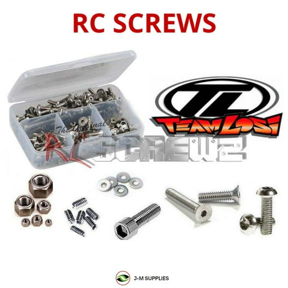 RCScrewZ Stainless Steel Screw Kit los021 for Losi Mini LST RC Car | SET