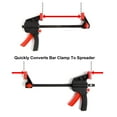thumbnail image 5 of Hyper Tough 4-inch Trigger Ratcheting Mini Bar Clamp and Spreader, 5 of 9