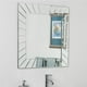 Decor Wonderland SSM4415 Norvégien Miroir de Salle de Bain Moderne - Argent – image 1 sur 1