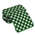 thumbnail image 4 of Kdxio Green Argyle Plaid for Double Compartment Pen Case Oxford Organizer with Zipper Pockets for Students Artists, 4 of 7