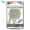 thumbnail image 2 of NK-921-250WW (NAKED BULB) LED Replacement EMI Suppressed Vented Bulb, Wedge T5 Base - i.e. (921 Type), 250 Lumen 8-20Volts Warm White, 2 of 10