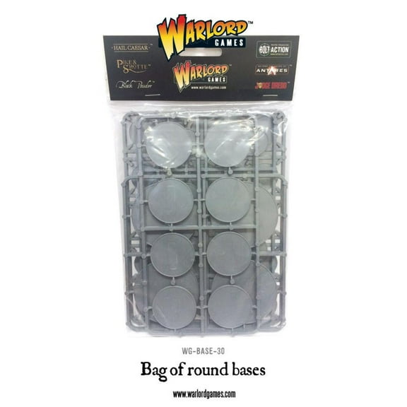 Warlord Games Bag of Round Bases New