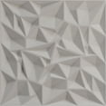 thumbnail image 5 of Ekena Millwork 19 5/8"W x 19 5/8"H Leto EnduraWall Decorative 3D Wall Panel, Universal Aged Metallic Rust (12-Pack for 32.04 Sq. Ft.), 5 of 6