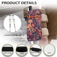 thumbnail image 6 of COEQINE Mushroom Crutch Pouch Compartments Adjustable Crutch Organizer Pouch Underarm Crutches Attachment Hanging Pouch Portable Crutch Travel Pouch for Outdoor Enthusiasts, 6 of 7