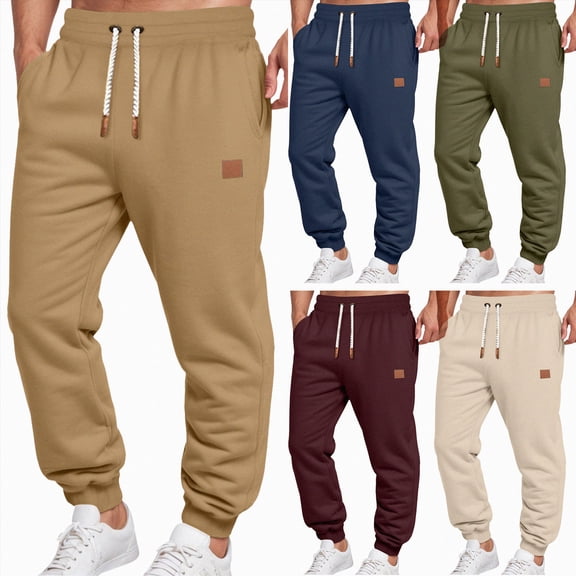 Men's Chino Pants Casual Elastic Waist Tapered Golf Trousers,golf pants men AG XXXL