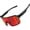 Red, variant on Grinderpunch Running and Baseball Sport Sunglasses for Men and Women, UV400 Protection - Black