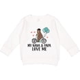thumbnail image 2 of Inktastic My Nana Papa Love Me Grandchild Toddler Sweatshirt, 2 of 4