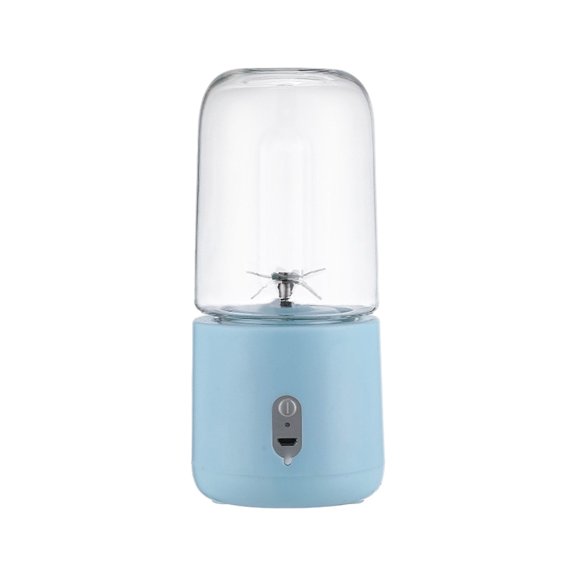RoamHome Mini Juicer for Fruit & Vegetable, Handheld Portable Electric Blenders, Household Juicer for Home Travel Outdoor Rechargeable, Kitchen Supplies, Gift for Family Friend (Blue, 1PC)