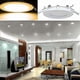 thumbnail image 5 of Ultra-Thin 3W Warm White LED Recessed Downlights, Pack of 10, Round Panel Ceiling Lights, 3000K, 5 of 5