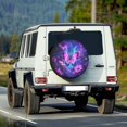 thumbnail image 2 of Yuyamidu Purple Butterfly Spare Tire Cover for RV Trailer Camper Tyre Covers Sunflower Wheel Protectors Cover for Truck SUV Travel Camping Exterior, 2 of 5