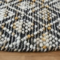 thumbnail image 3 of SAFAVIEH Natura Harold Diamond Area Rug, Ivory/Yellow, 6' x 6' Round, 3 of 8