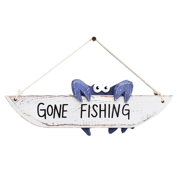Navy Blue Letrero decorativo para inodoro, placa colgante de bienvenida para puerta, playa, Navidad, regalo de Año Nuevo