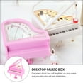 thumbnail image 2 of unbranded 1Ud Caja Musical Decorativa Piano Rosa Para Escritorio Y Ambiente, 2 of 8