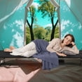 thumbnail image 2 of Costway Portable Camping Cot with Sturdy Aluminum Alloy Frame Carrying Bag Side Pocket, 2 of 10
