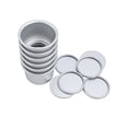 thumbnail image 1 of Chendee Diy 2'' Mini Cake Pan Removable Bottom Pudding For Mold Baking Bakeware Uk,6Pcs, 1 of 9