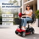 thumbnail image 2 of Silla de ruedas Electrica Nanofort scooter Plegable Rojo, 2 of 9