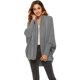 thumbnail image 1 of Suéter de punto de invierno 2024, chaqueta para mujer, abrigo, cárdigan sólido, ropa femenina, retazos, manga de murciélago, cárdigans largos de gran tamaño, 1 of 5