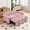 Pink, variant on 73'' Sleeper Sofa Bed Full Size, Pull Out Couches for RVS, Orange,3 In 1 Convertible Couches, Pre-Installed for Small Space, Living Room, Apartment, Velvet Loveseat with USB & Side Pocket