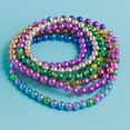 thumbnail image 2 of TINY HANDS Colourful Metallic Pony Beads for Crafts, 2 of 3