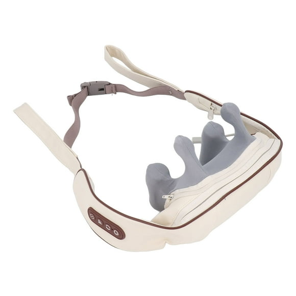 Rechargeable Dual Direction Kneading Neck Massager, Electric Kneading Massager with Constant Temperature Heat for Shoulder Trapezius Muscle