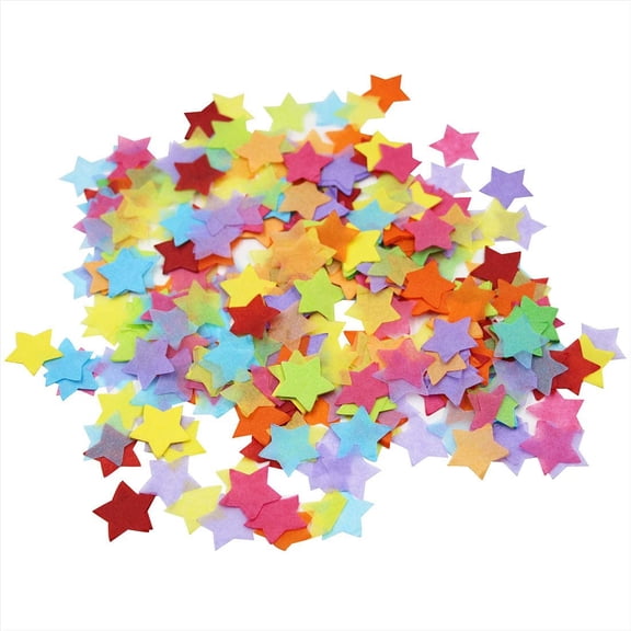 Rainbow Paper Star Confetti Table Scatter for Birthdat Party Pack of 4000 Pieces