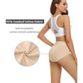 thumbnail image 3 of Calzoncillos completos de algodón para mujer, Wirarpa, para posparto, paquete de 4, 3 of 4