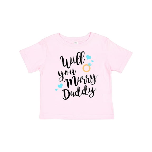 Inktastic Will You Marry Daddy-ring Boys or Girls Toddler T-Shirt