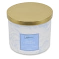 thumbnail image 3 of Mainstays Textured Wrap 3 Wick Snow Flurries Candle, 14 Ounce, 3 of 5