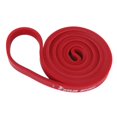 thumbnail image 2 of Banda elástica de resistencia a la tensión para ejercicios de fitness en el gimnasio, color rojo, de 15 a 35 lb, 2 of 8