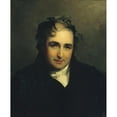 thumbnail image 2 of Thomas Sully 20x24 Black Ornate Framed Double Matted Museum Art Print Titled: William Gwynn (1821), 2 of 5