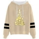 thumbnail image 1 of WILLBEST Sudaderas de Mujer Sudadera con Capucha y Cordón con Estampado Navideño Informal para Mujer 104 X-Grande, 1 of 3