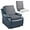 Gray, variant on Recliner Cushions for Long Sitting, Egg Crate Foam Recliner Cushion for Elderly Reduces Muscle Fatigue and Provides Air Flow, Extra Large Non-Slip Seat Cushion with Back Support(20*20*4in)