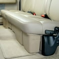thumbnail image 2 of Fits 2004-2008 Ford F-150 Du-Ha Under Seat Storage Unit 20004 Under Rear Seat; 2 Compartments; With Removable Dividers And Gun Rack Inserts; Black; Heavy Duty Polyethylene, 2 of 6