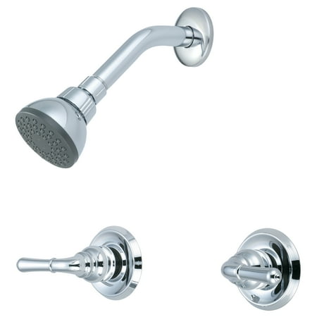 Olympia Faucets Double Lever Handle Shower Faucet Set