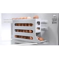thumbnail image 3 of 30 Eggs 4 Tiers Egg Holder for Fridge Egg Holder Rolling Egg Dispenser for Refrigerator Egg Storage Container Roll Down Countertop (Clear, 33.5cm), 3 of 3