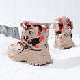 thumbnail image 4 of Boys Girls Snow Boots Winter Waterproof Slip Resistant Cold Weather Shoes, 4 of 8